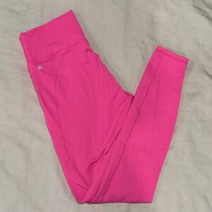 Fabletics Pink Leggings Medium Like New